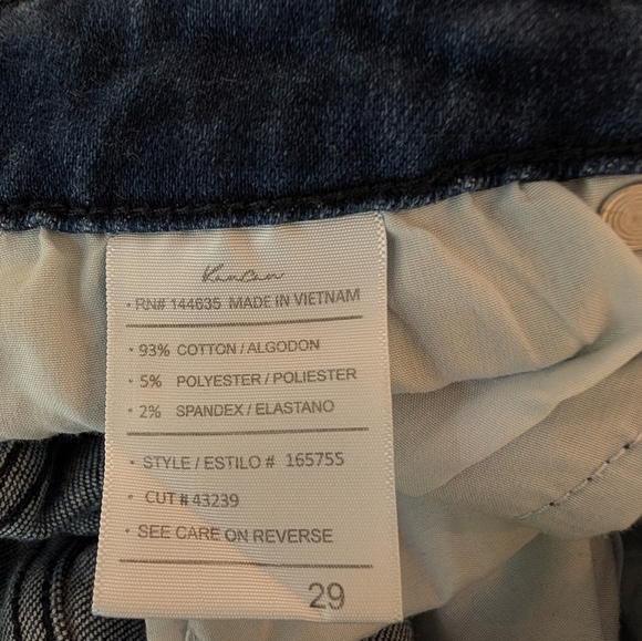 Kancan Flare High Rise Ripped Jeans 29 Bell Bottom Frayed Hem - Picture 5 of 6